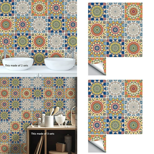 5.9x5.9 Brown Marble funlife 50Pcs Peel and Stick Kitchen Backsplash Self-Adhesive Waterproof Tile Stickers Retro Wall Decals for Home Bathroom Laundry Room Decor 5.9x5.9 Brown Marble funlife 50Pcs Peel and Stick Kitchen Backsplash Self-Adhesive Waterproof Tile Stickers Retro Wall Decals for Home Bathroom Laundry Room Decor